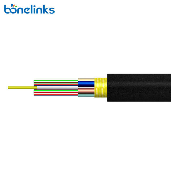 GYFTY Fiber Optic Duct Cable Stranded Non Metallic Strength Member Cable