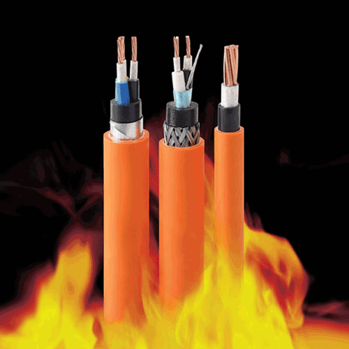 fiber cable fire