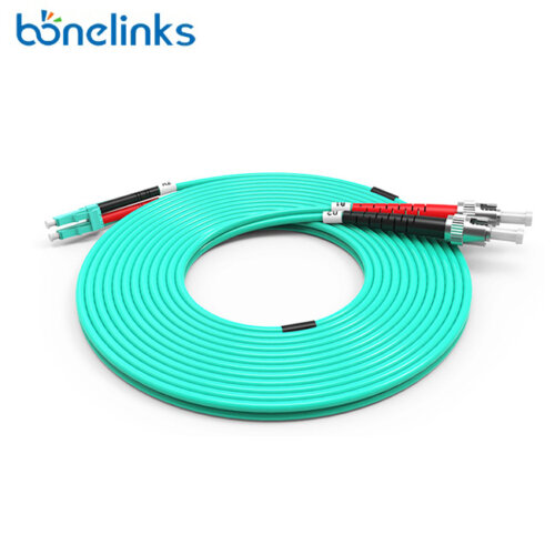 LC to ST Fiber Optic Patch Cable OM3 LC-ST