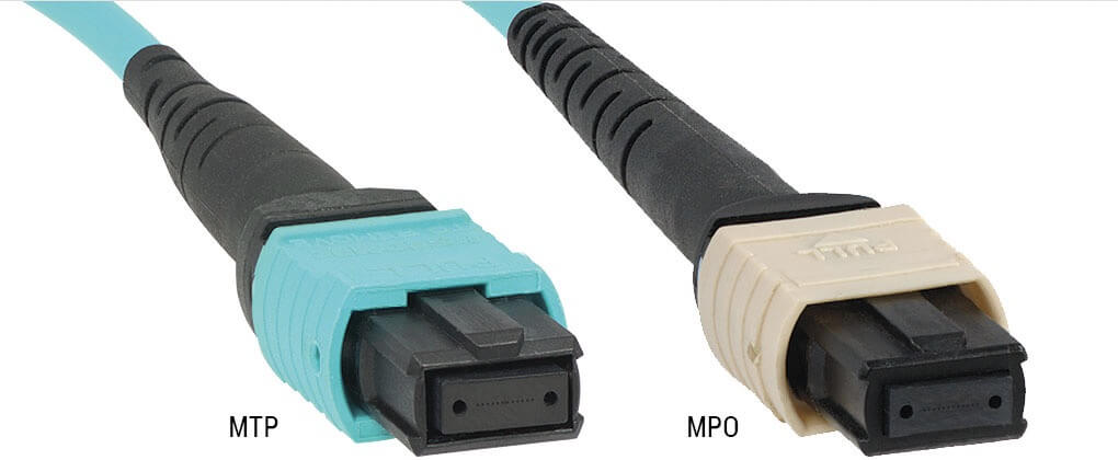 MPO vs MTP connector