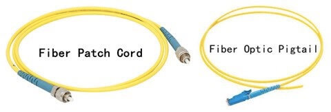 fiber patch cord vs pigtails