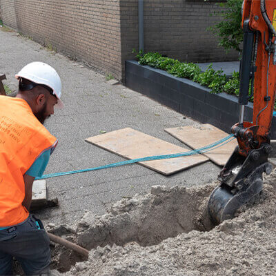 Construction of Direct Burial Optical Cable